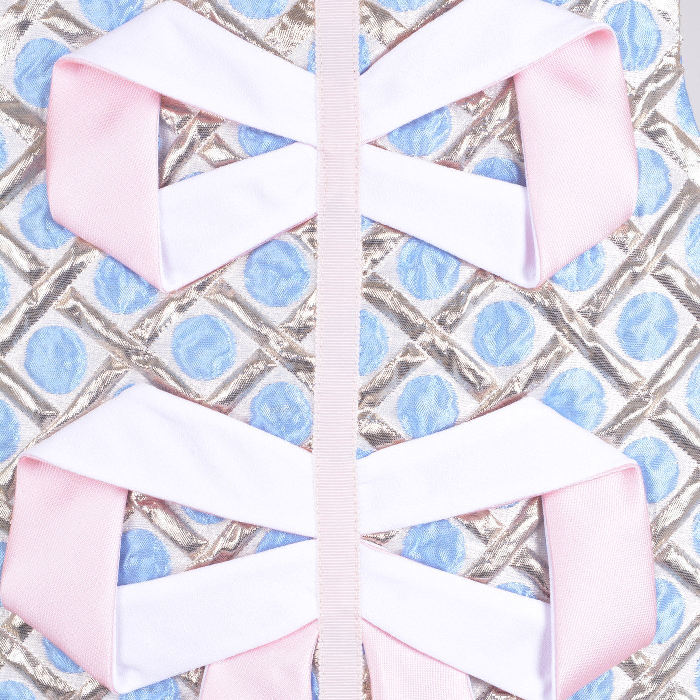 Origami Ribbon Shift Dress