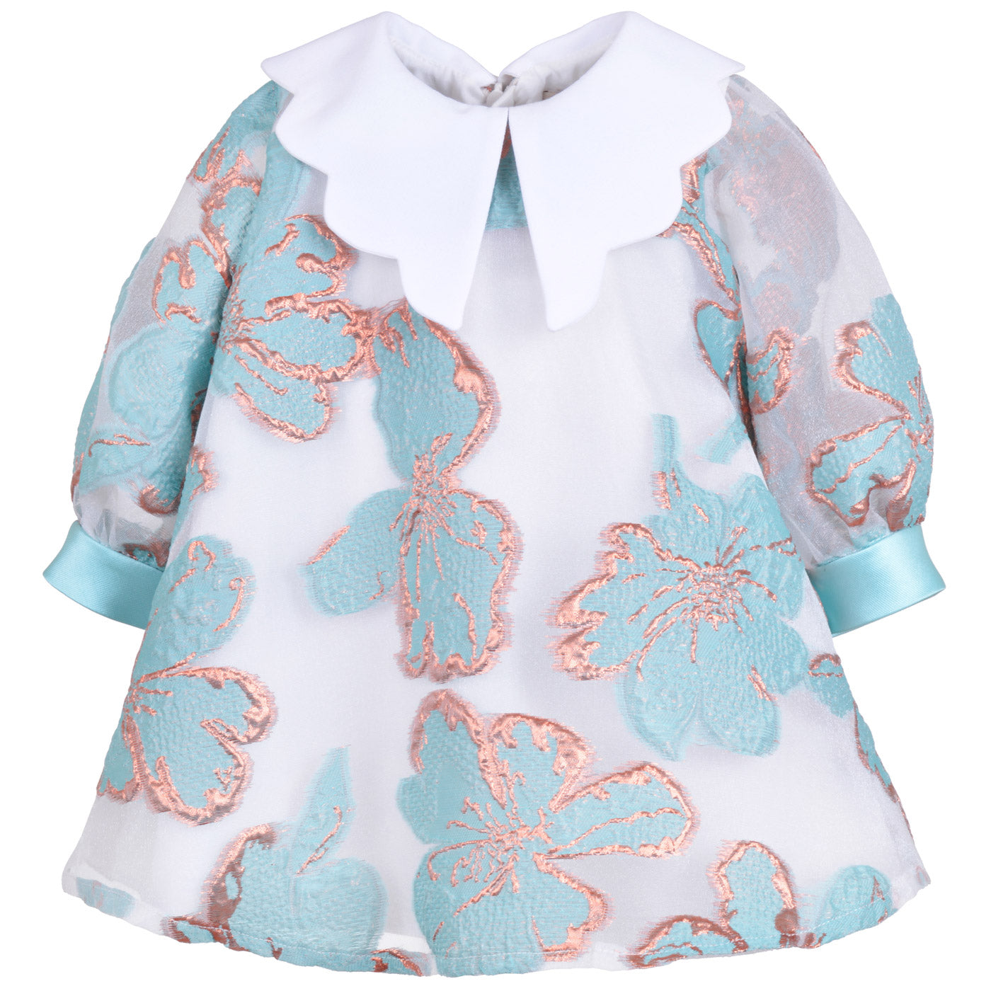 Long Sleeved Shift Dress & Bloomers 6M