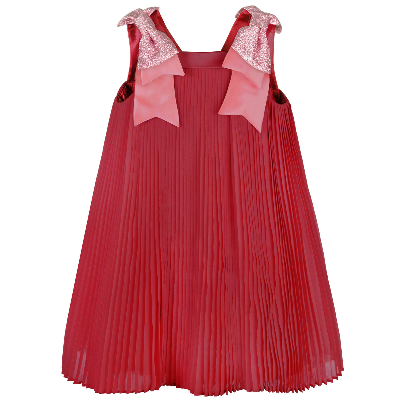 Pleated Trapeze Dress