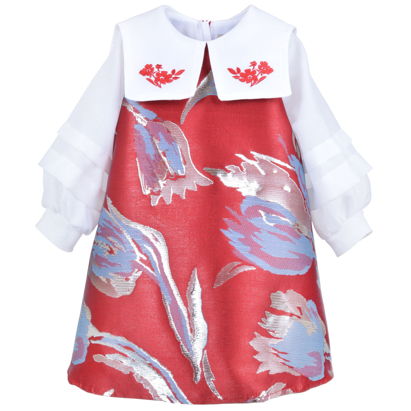 Long Sleeved Shift Dress 3Y Long Sleeved Shift Dress 3Y