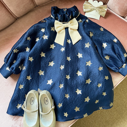 Long Sleeved Shift Dress