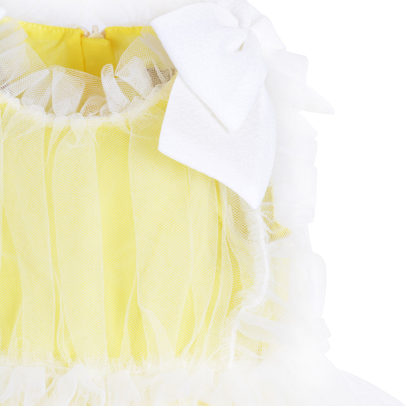 Girl's Ruffle Midi Dress in Primrose