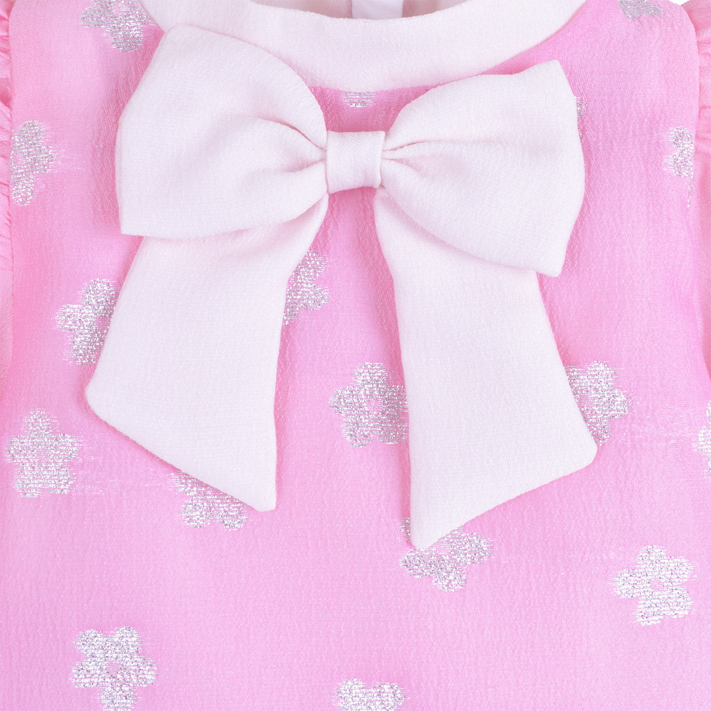 Puff Sleeve Shift Dress