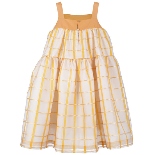 Girl's Sundress in Marigold