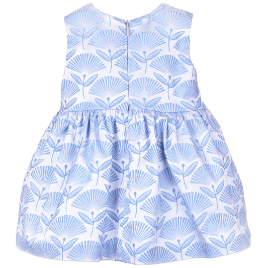 Scalloped Bodice Dress & Bloomers