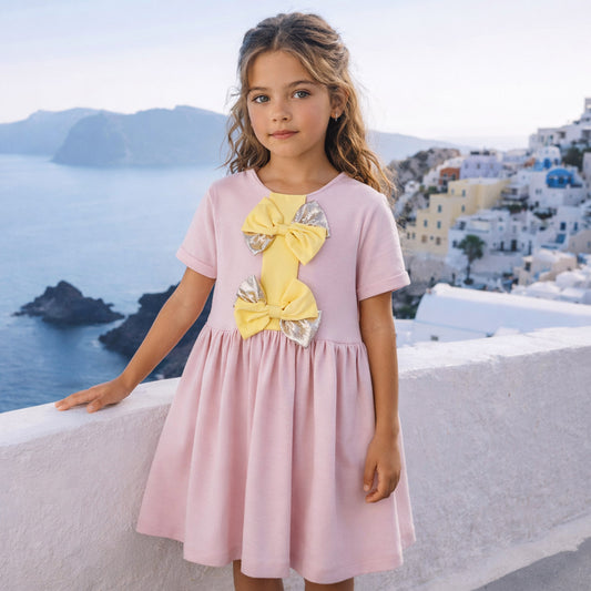 Pinwheel Jersey Dress