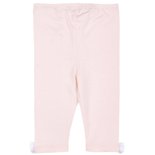 Baby's Leggings with Contrast Bows