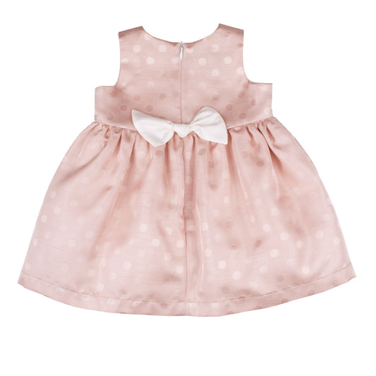 Baby's Ottoman Spot Bodice Dress