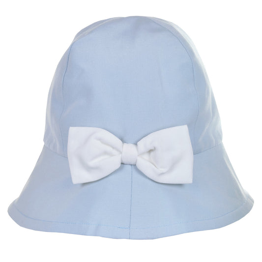 Girl's Sun Hat in Powder Blue
