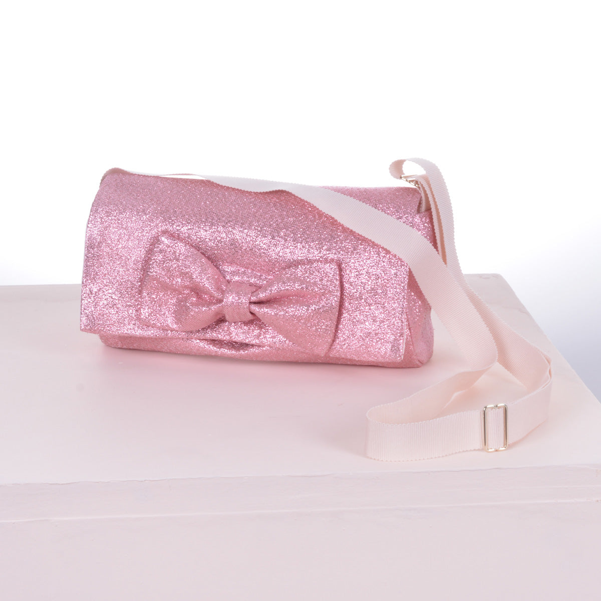 Girl's Bow Bag in Sugarplum