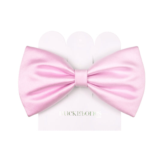 Girl's Bow Hairclip in Milkshake