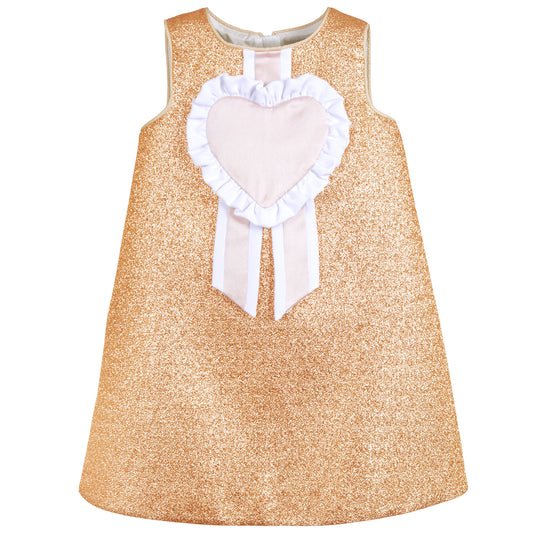 Rosette Shift Dress