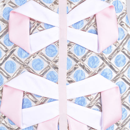 Origami Ribbon Shift Dress