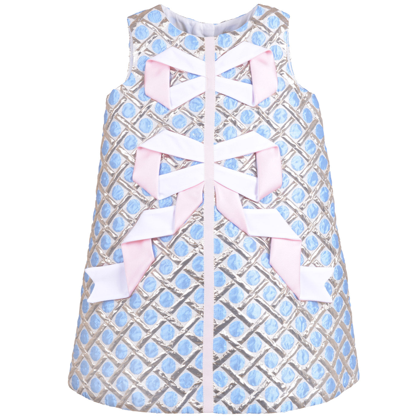 Origami Ribbon Shift Dress