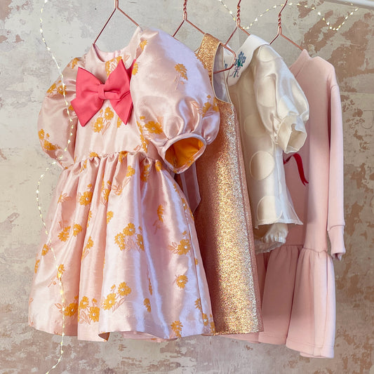 Puff Sleeve Bodice Dress