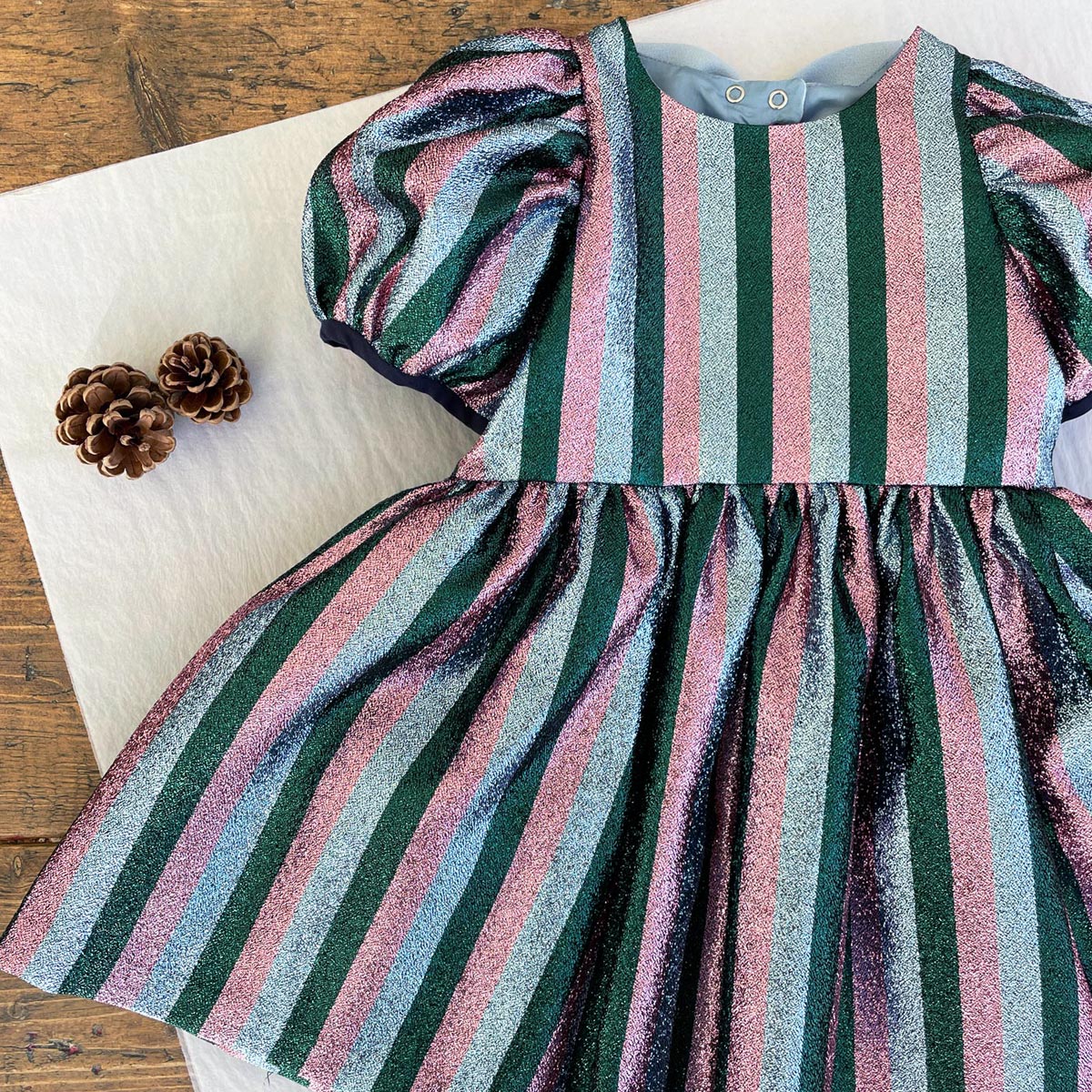 Puff Sleeve Bodice Dress