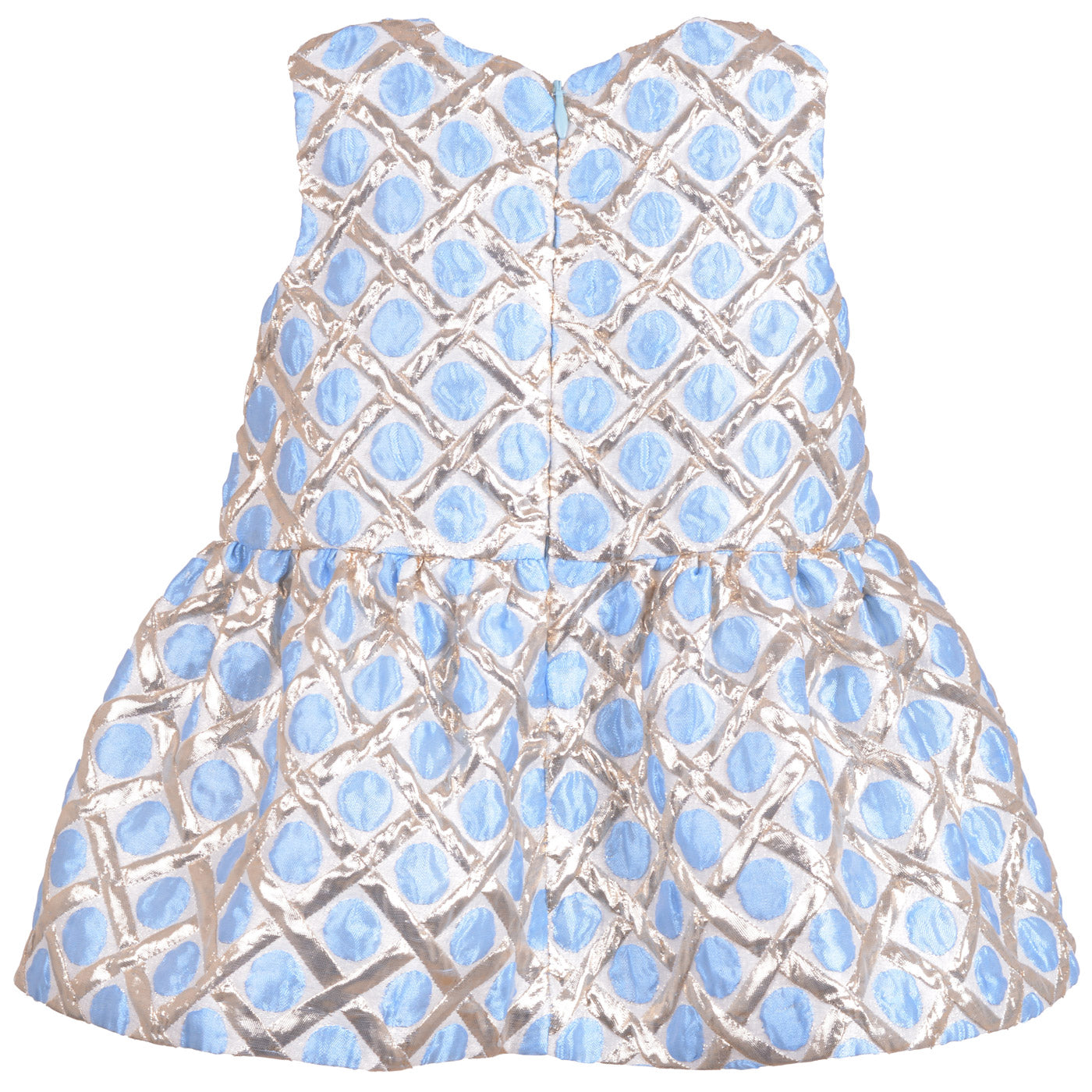Origami Ribbon Peplum Dress & Bloomers