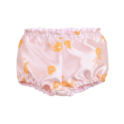 Puff Sleeve Bodice Dress & Bloomers