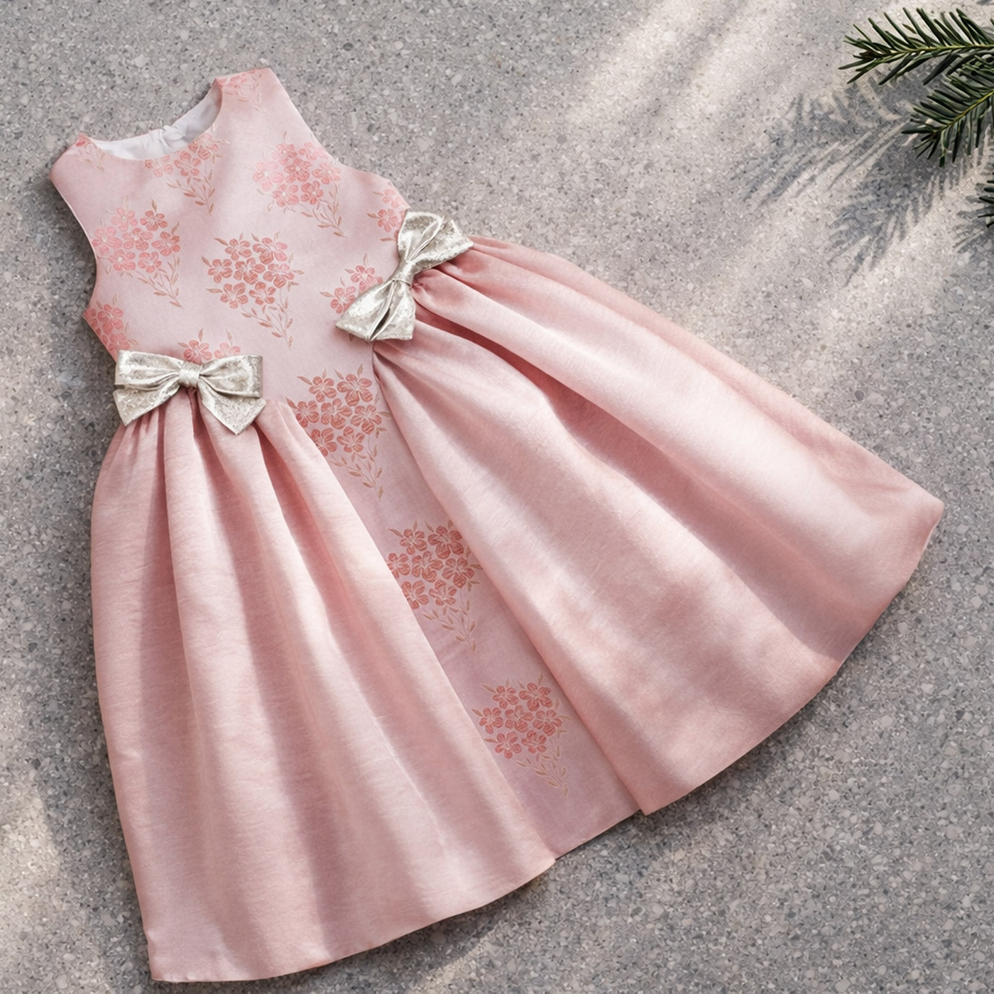 Gathered Hip Midi Dress