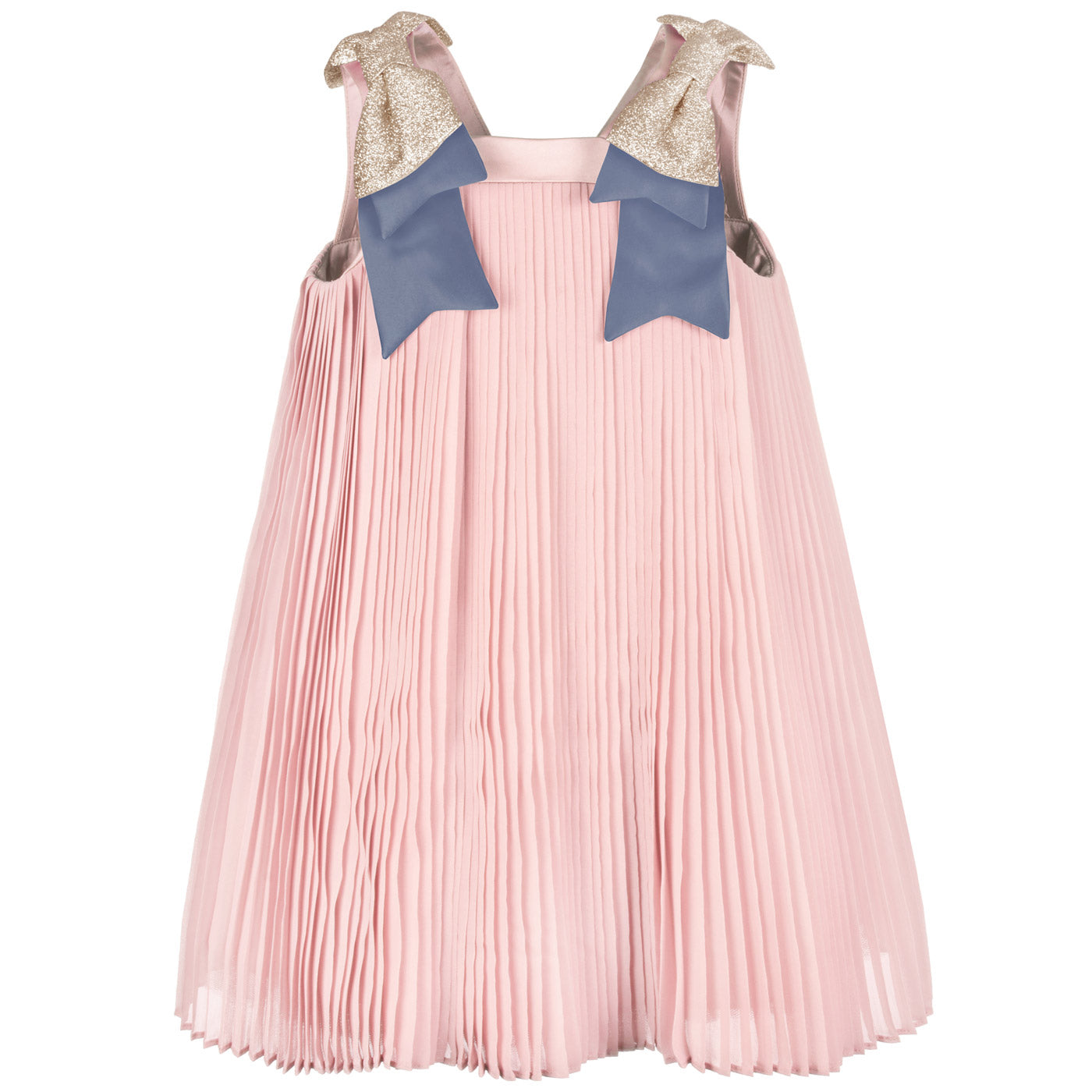 Pleated Trapeze Dress