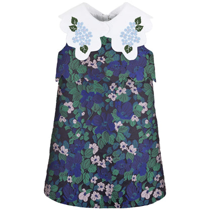 Scalloped Shift Dress