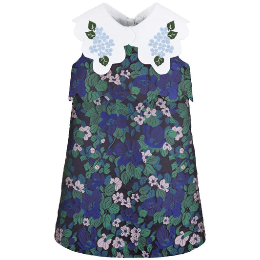Scalloped Shift Dress