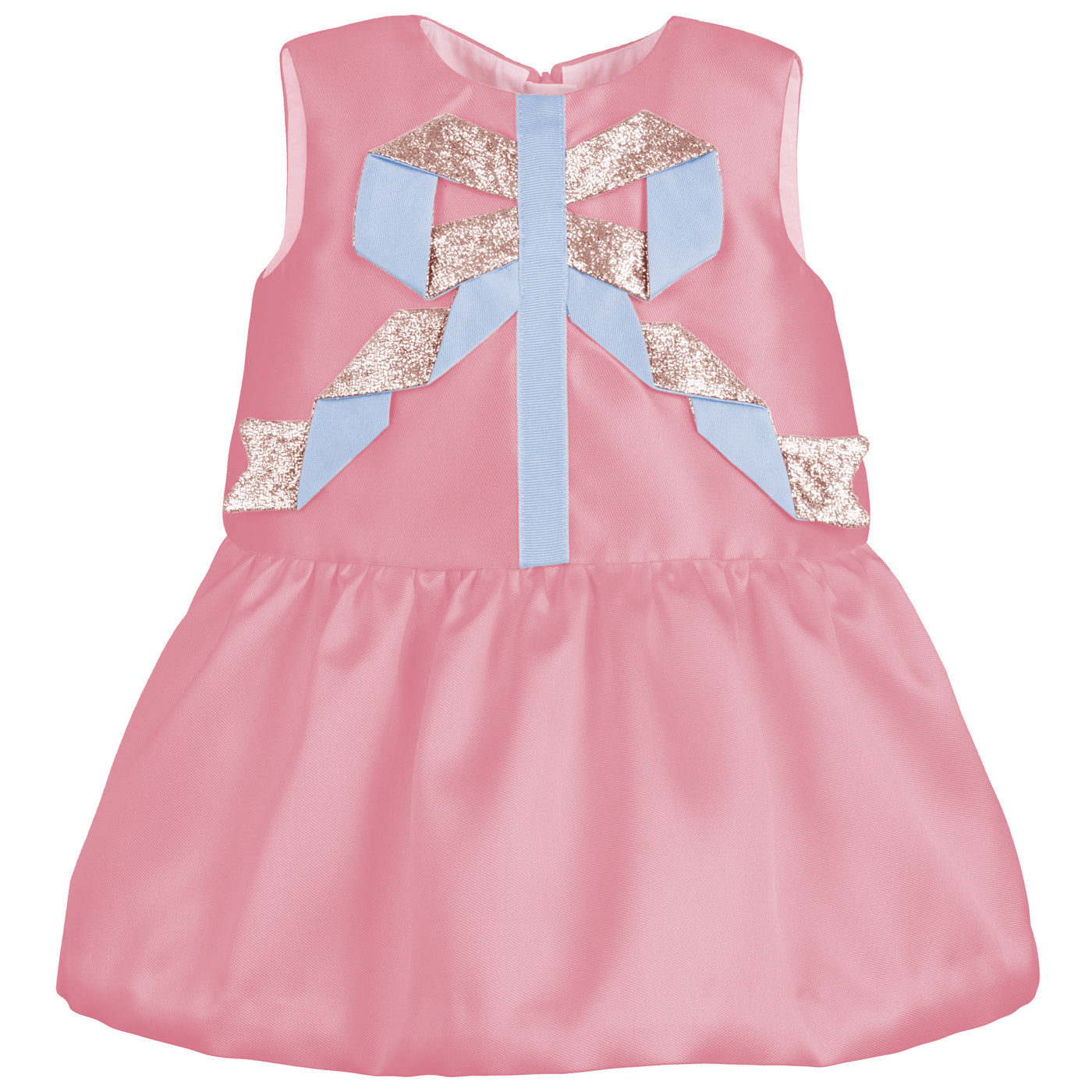 Origami Ribbon Shift Dress & Bloomers