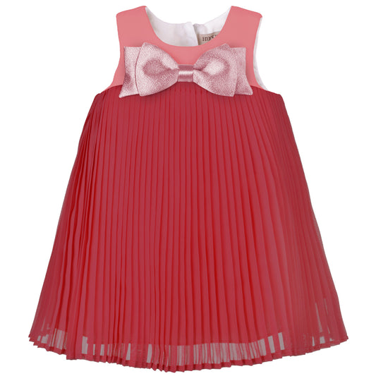 Pleated Trapeze Dress & Bloomers