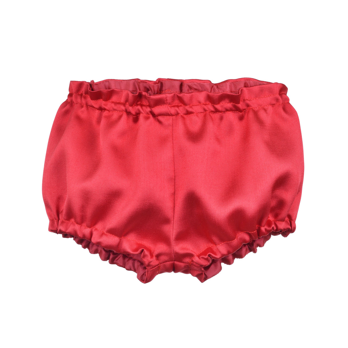 Ruffle Bib Trapeze Dress & Bloomers