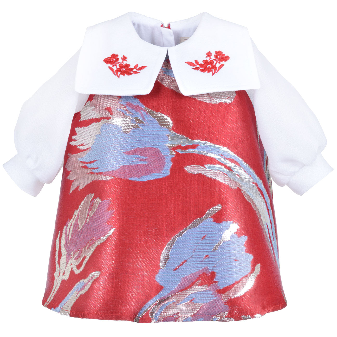 Long Sleeved Shift Dress & Bloomers