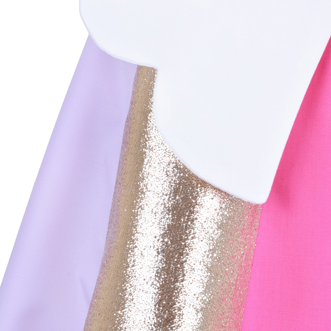 Girl's Rainbow Trapeze Dress in Multi