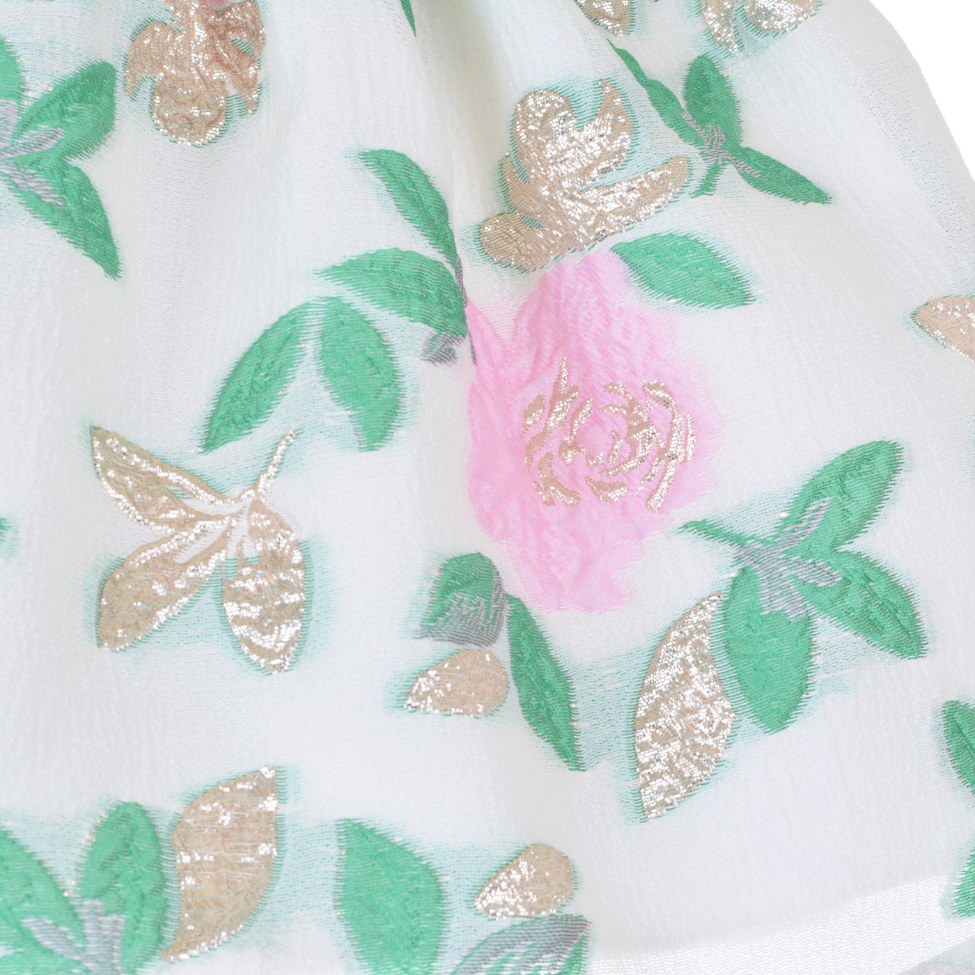 Baby's Puff Sleeve Bodice Dress & Bloomers