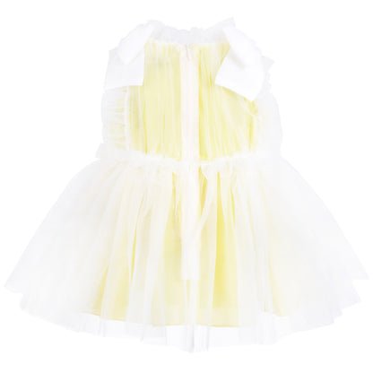 Baby's Ruffle Midi Dress & Bloomers in Primrose