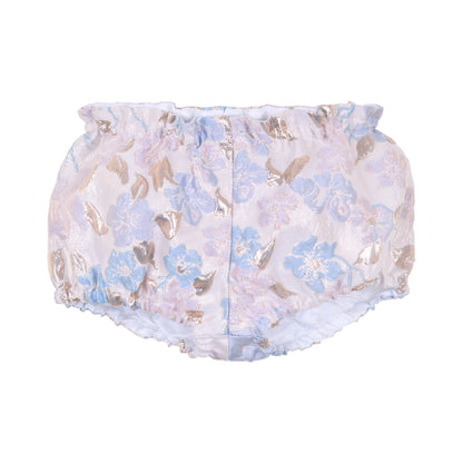 Baby's Puff Sleeve Bodice Dress & Bloomers