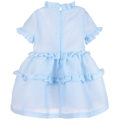 Layered Ruffle Bodice Dress