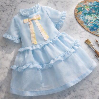 Layered Ruffle Bodice Dress