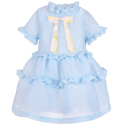 Layered Ruffle Bodice Dress