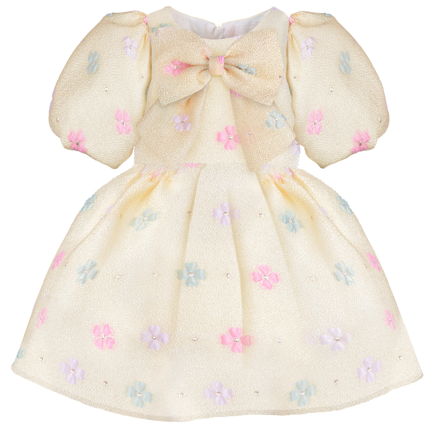 Puff Sleeve Bodice Dress