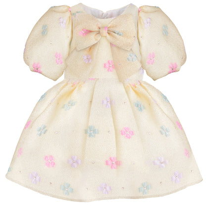 Puff Sleeve Bodice Dress