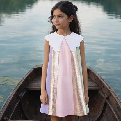 Rainbow Trapeze Dress