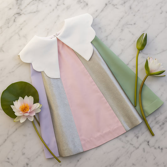 Rainbow Trapeze Dress