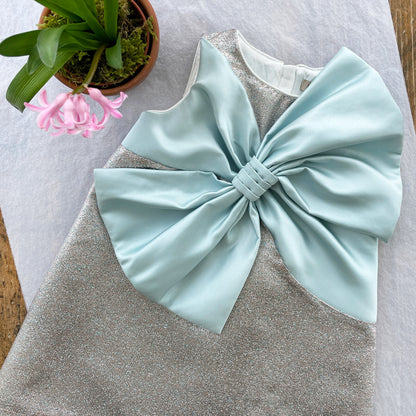 Giant Bow Shift Dress