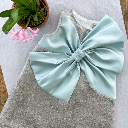 Giant Bow Shift Dress