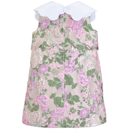 Scalloped Shift Dress