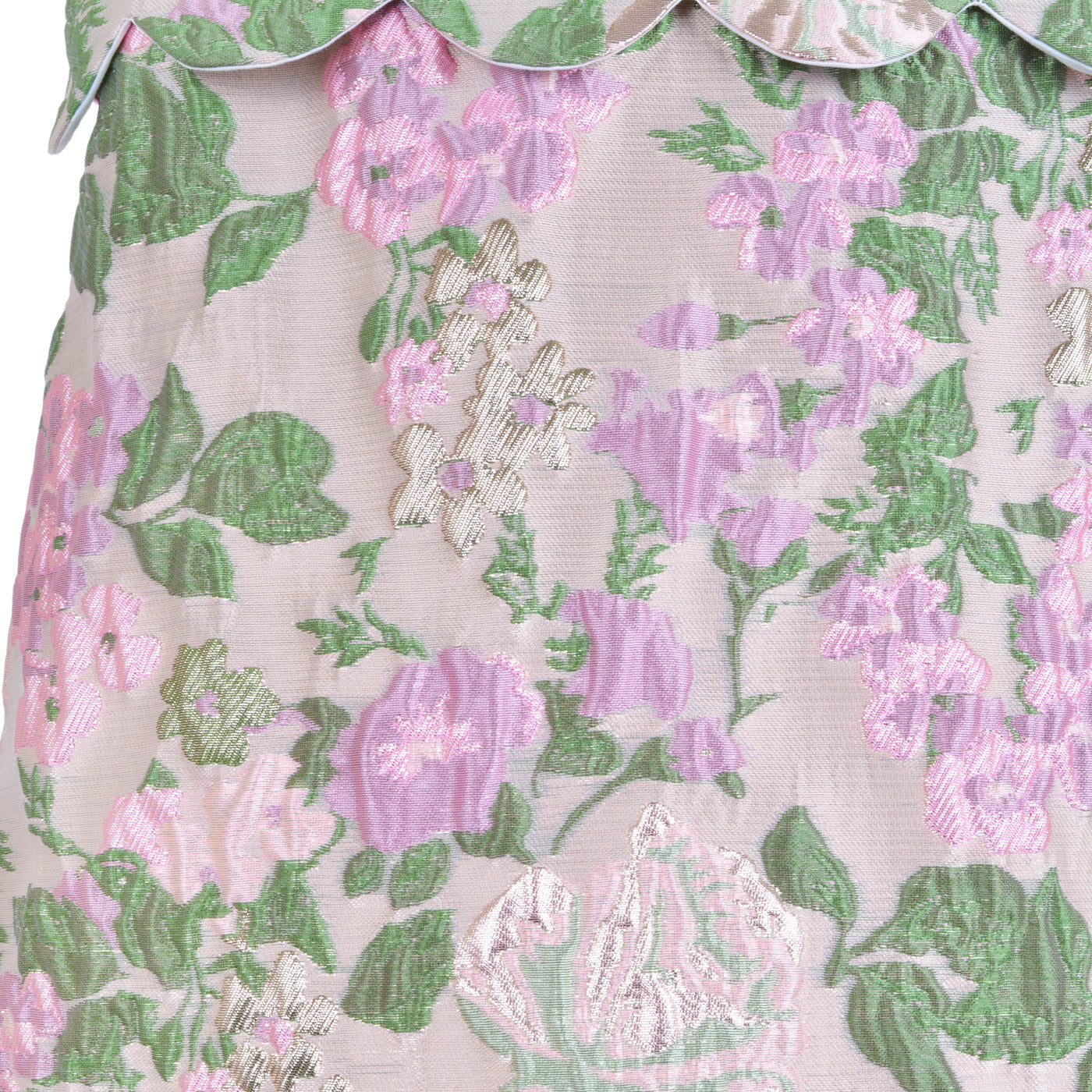 Scalloped Shift Dress