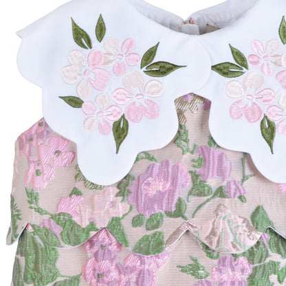 Scalloped Shift Dress