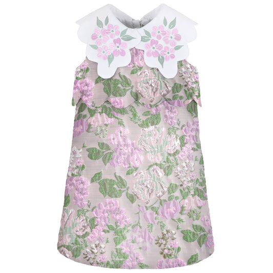 Scalloped Shift Dress