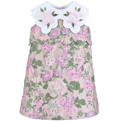 Scalloped Shift Dress