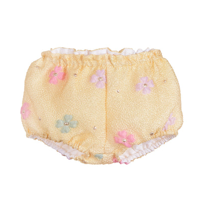 Puff Sleeve Bodice Dress & Bloomers