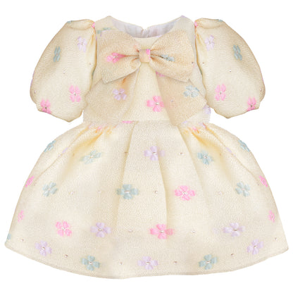 Puff Sleeve Bodice Dress & Bloomers